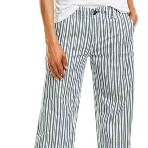 NWT rag & bone Indigo Stripe Straight Leg sz 26